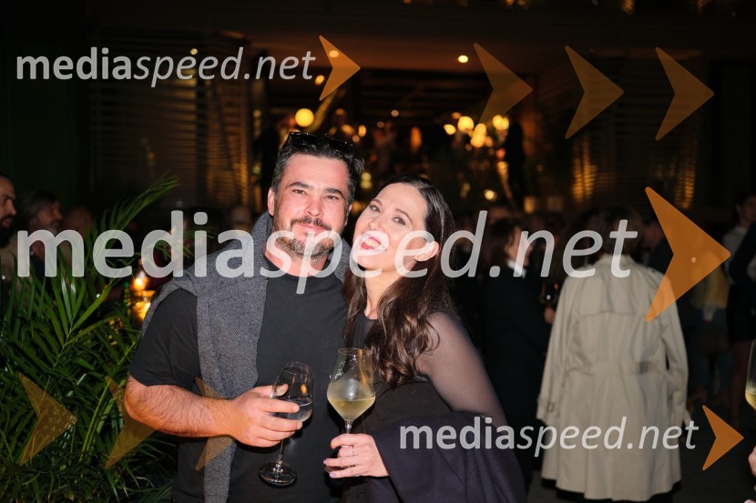  Dominik Zupančič;  Petra Marc, novinarka, RTV SlovenijaOtvoritev AS Boutique hotela & restavracije Jaz by Ana Roš