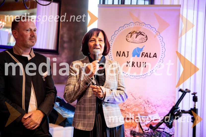  Marko Pulko,  izvršni direktor, Lesaffre Slovenija;  Mirjam Kavčič, direktorica Lesaffre SlovenijaNaj Fala kruh 2023