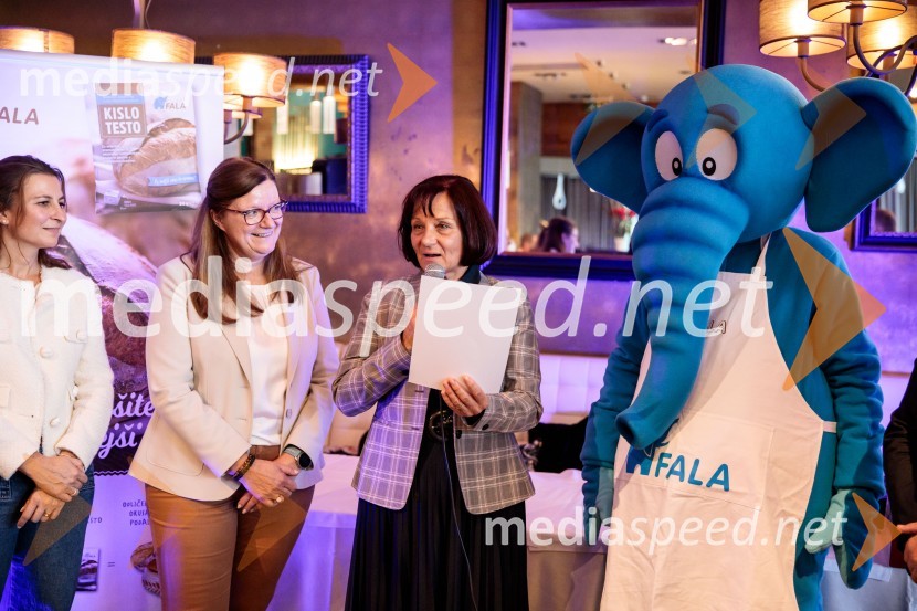  Leonarda Kramar, razvojna tehnologinja, Žito;  Mirjam Kavčič, direktorica Lesaffre SlovenijaNaj Fala kruh 2023