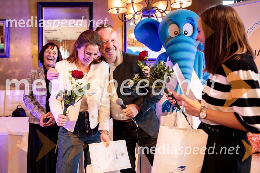  Urška Fartelj, avtorica kuharskega bloga, pisateljica;  Marko Pulko,  izvršni direktor, Lesaffre SlovenijaNaj Fala kruh 2023