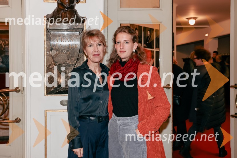  Vesna Jurca Tadel, ravnateljice SNG Drama Ljubljana;  Alma Kristina TadelGala koncert Poklon Jožetu Privšku, Big Band RTV in SNG Drama Ljubljana