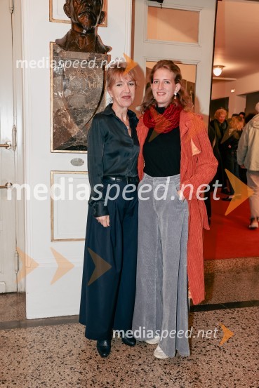  Vesna Jurca Tadel, ravnateljice SNG Drama Ljubljana;  Alma Kristina TadelGala koncert Poklon Jožetu Privšku, Big Band RTV in SNG Drama Ljubljana