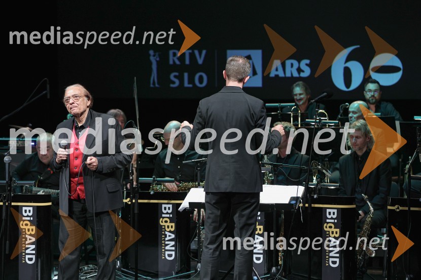  Oto Pestner, pevec;  Lenart  Krečič, dirigentGala koncert Poklon Jožetu Privšku, Big Band RTV in SNG Drama Ljubljana