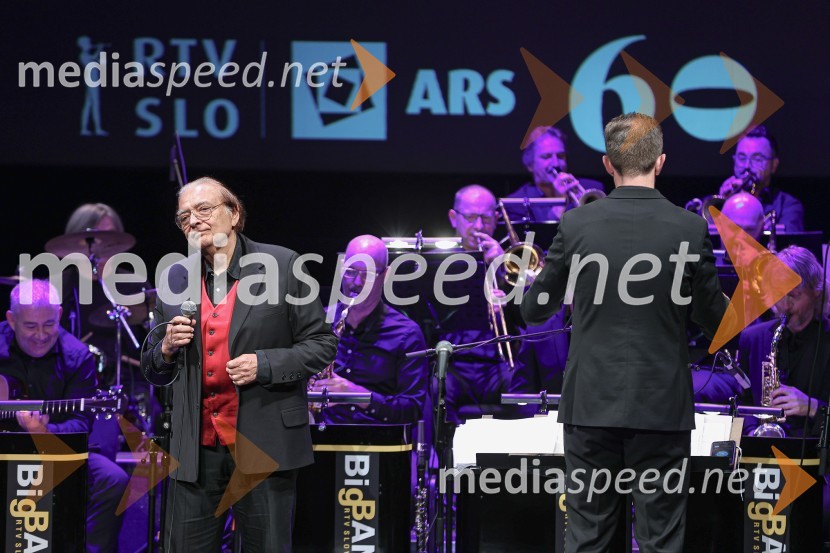  Oto Pestner, pevec;  Lenart  Krečič, dirigentGala koncert Poklon Jožetu Privšku, Big Band RTV in SNG Drama Ljubljana