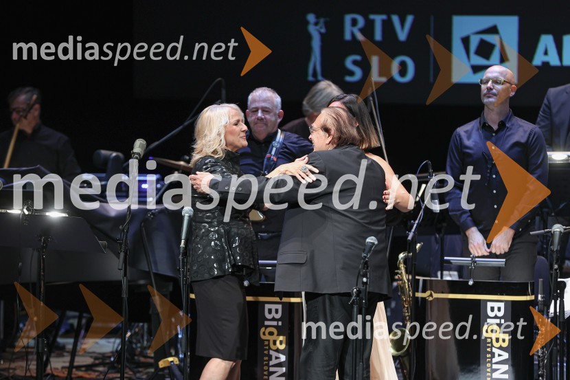  Alenka Godec, pevka;  Oto Pestner, pevecGala koncert Poklon Jožetu Privšku, Big Band RTV in SNG Drama Ljubljana