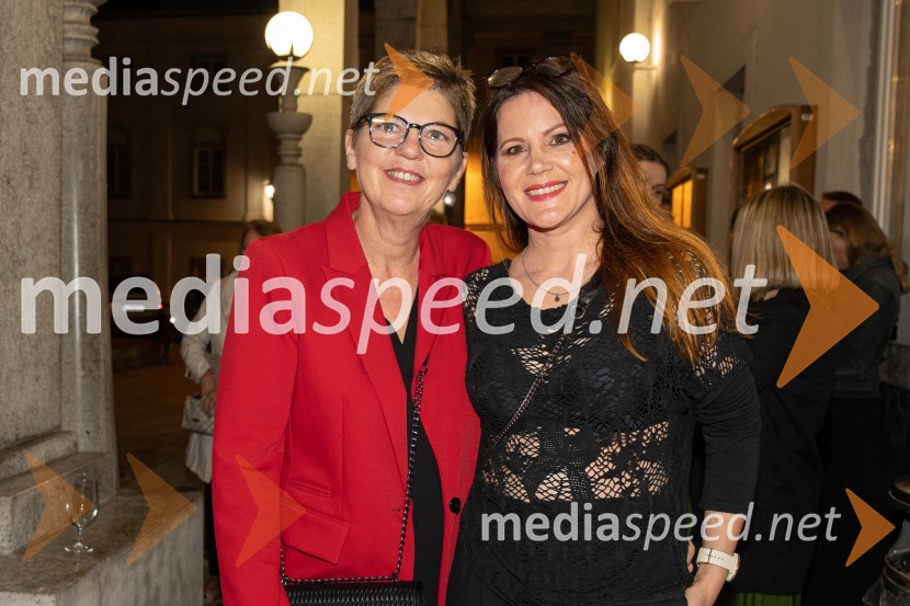  Mirjam Drnovšček, direktorica, SNG Nova Gorica;  Eva Belčič, vodja marketinga in odnosov z javnostmi, Prešernovo gledališče KranjPredsednice, premiera, Prešernovo gledališče Kranj