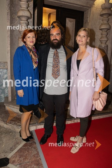 dr. Asta Vrečko, ministrica za kulturo;   Jure Novak, režiser, direktor, Prešernovo gledališče Kranj;  Ana ČernePredsednice, premiera, Prešernovo gledališče Kranj
