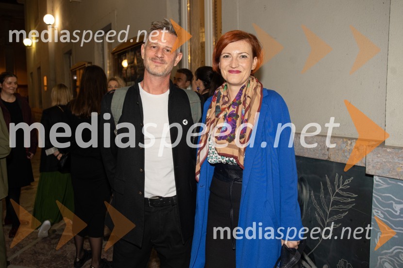  Tibor Mihelič Syed, direktor, Slovensko mladinsko gledališče; dr. Asta Vrečko, ministrica za kulturoPredsednice, premiera, Prešernovo gledališče Kranj