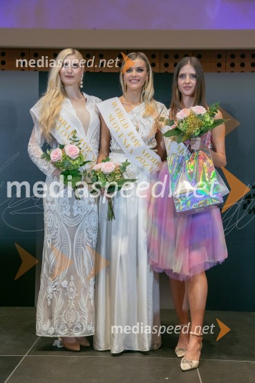  Anita Švajger, 1. spremljevalka World Top Model Slovenija 2023;  Valentina Vatovci, World Top Model Slovenia 2023;  Nina Vinšek, The Look World Top Model 2023World Top Model Slovenija 2023