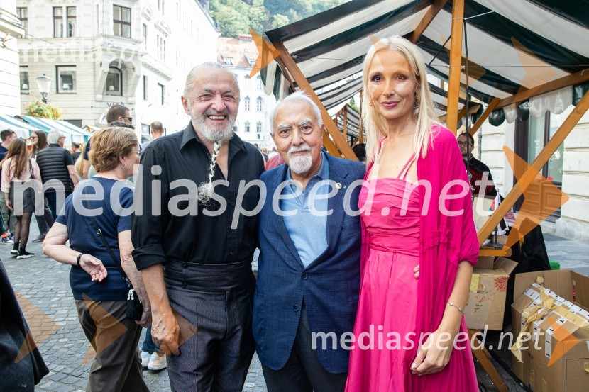  Milan Gačanovič - Gacho, modni guru;  ... ;  Lali Sladjana Ilic, predsednica, društvo SILA IWCL - International Women's Club LjubljanaDobrodelni bazar Mednarodnega združenja žensk - Sila