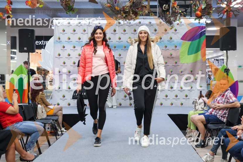  Klavdija Golija, manekenka;  Eva Plešnar, modelModna revija Vulcano models 2023