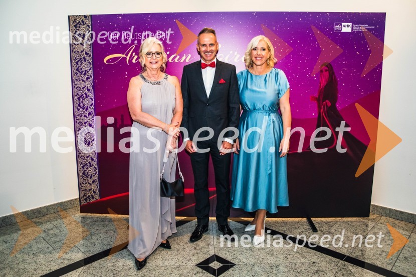  Dagmar von Bohnstein , predsednica, Slovensko-nemška gospodarska zbornica;  ... ;  Katja  Stadler, Direktorica Deslo – AHK, poslovne storitve d.o.o.Ples nemškega gospodarstva 2023