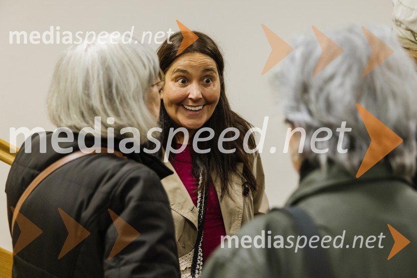  Marjuta  Slamič, igralkaUmirajoči bog Triglav, premiera, SNG Nova Gorica