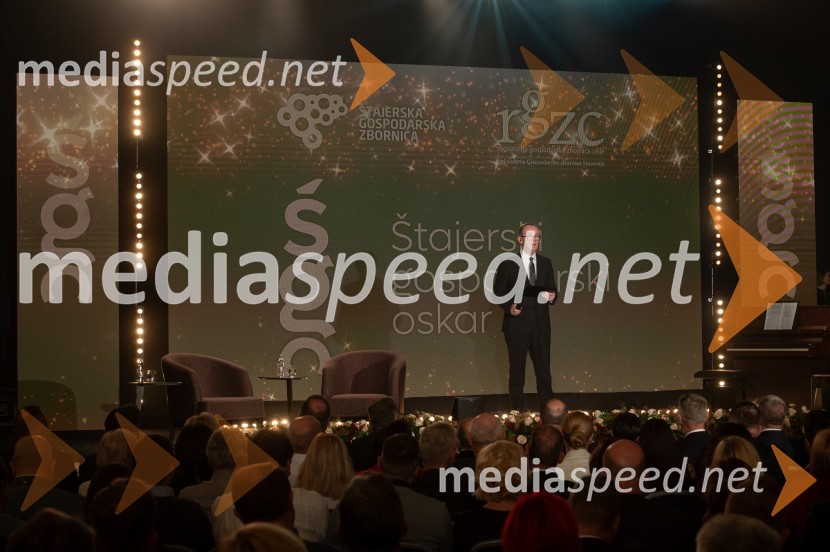 dr. Zoran Medved, odgovorni urednik, TV MariborŠtajerski gospodarski oskar za leto 2022