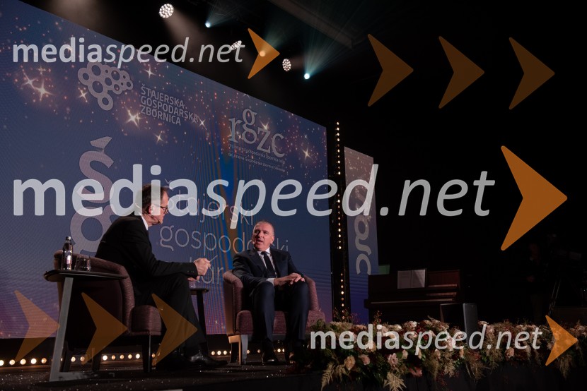 dr. Zoran Medved, odgovorni urednik, TV Maribor;  Marko Lotrič, predsednik, Državni svetŠtajerski gospodarski oskar za leto 2022