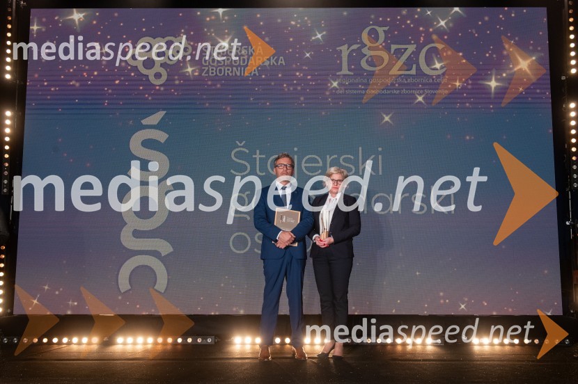  Andrej Kolmanič, glavni izvršni direktor Skupine Impol;  Irena Šela, izvršna direktorica za finance in informatiko, Impol d.o,oŠtajerski gospodarski oskar za leto 2022