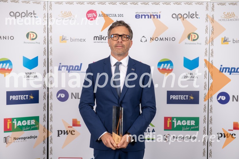  Andrej Kolmanič, glavni izvršni direktor Skupine ImpolŠtajerski gospodarski oskar za leto 2022