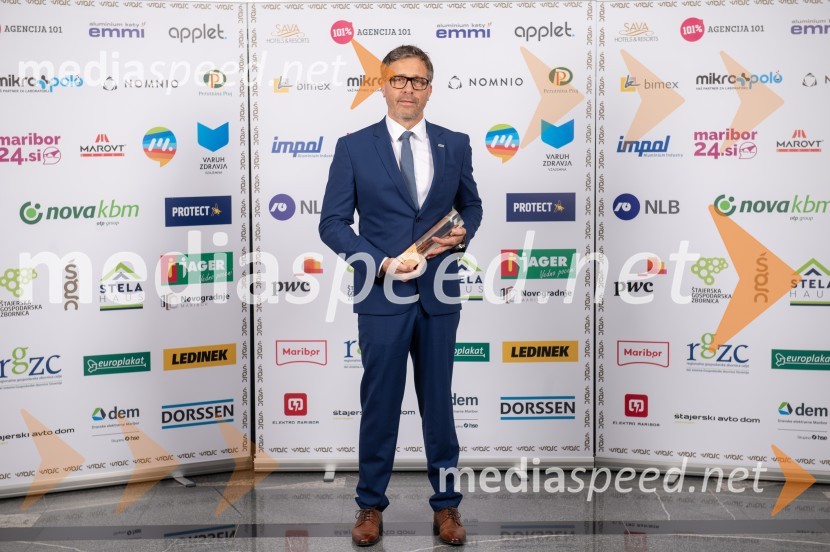  Andrej Kolmanič, glavni izvršni direktor Skupine ImpolŠtajerski gospodarski oskar za leto 2022