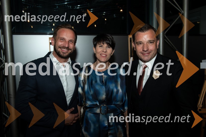  David  Klobasa, župan Občine Sveta Trojica in podjetnik; mag. Aleksandra Podgornik, direktorica, Štajerska gospodarska zbornica;  Zdenko Škraban, Vitoma PRŠtajerski gospodarski oskar za leto 2022