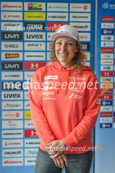  Ilka Štuhec, slovenska alpska smučarkaNovinarska konferenca slovenske alpske smučarke Ilke Štuhec