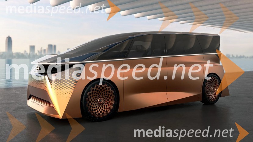 Nissan je razkril študijo Nissan Hyper Tourer, ki nakazuje prihodnost prestižne mobilnosti