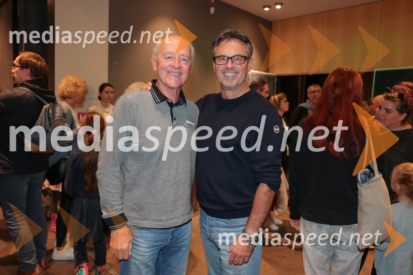  Iztok Valič, igralec;  Jernej Kuntner, igralecMala vrla viteza, premiera predstave, Lutkovno gledališče Ljubljana