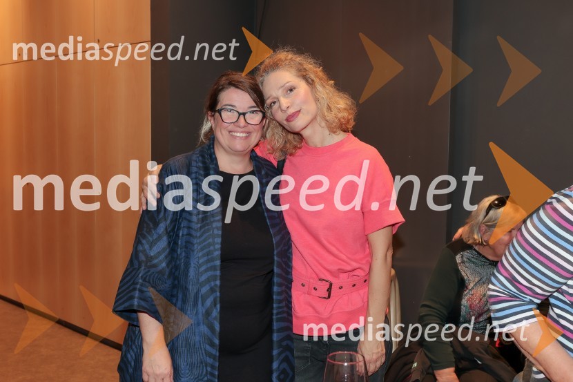  Ivana Djilas, režiserka;  Jelena Proković, kostumografinja, JSPMala vrla viteza, premiera predstave, Lutkovno gledališče Ljubljana