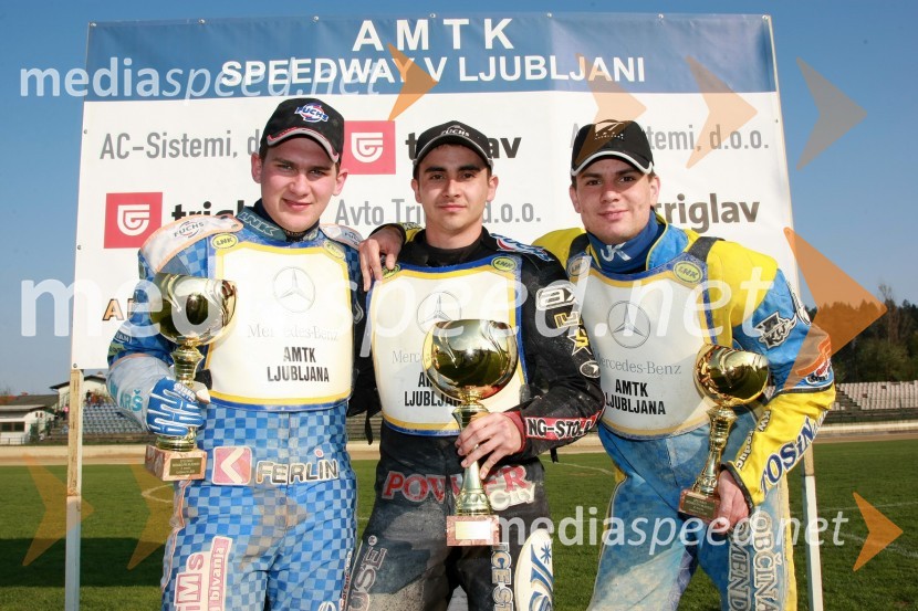 SPEEDWAY, Državno prvenstvo mladincev 2009, 1. dirka