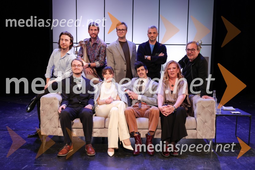  ... ;  ... ;  Robert Korošec, igralec;  Maja Martina Merljak, igralka;  Gregor Podričnik, igralec;  Jernej Kogovšek, igralec;  Primož Vrhovec, igralec;  Urša Alič, direktorica, Špas teater;  Bojan Emeršič, igralecVečerja bedakov