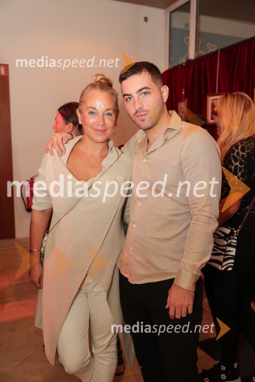  Nina Ivanič, igralka;  Luka RepVečerja bedakov