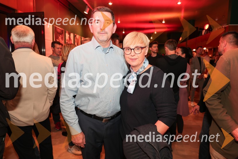 dr. Aleš Musar, lastnik Ruske dače; dr. Nataša Pirc Musar, predsednica Republike SlovenijeVečerja bedakov