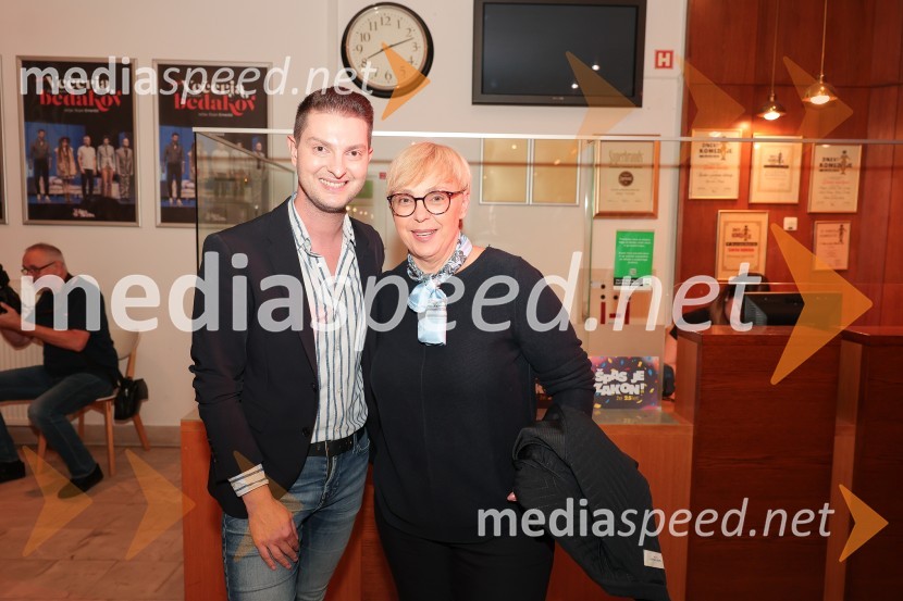  Damjan Murko, pevec; dr. Nataša Pirc Musar, predsednica Republike SlovenijeVečerja bedakov