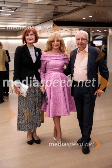  Darinka Pavlič Kamien, strokovnjakinja za komuniciranje;  Darja Kuhar Kotnik, soustanoviteljica in podpredsednica Društva za zdravje naroda; dr. Peter KamienDunajski simfoniki, koncert v Cankarjevem domu