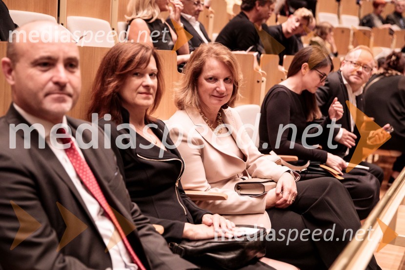 mag. Elisabeth Ellison-Kramer, avstrijska veleposlanica v SlovenijiDunajski simfoniki, koncert v Cankarjevem domu