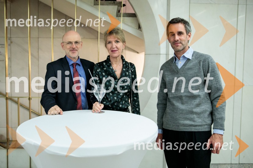  Boštjan Tadel;  Vesna Jurca Tadel, ravnateljice SNG Drama Ljubljana;  ... Dunajski simfoniki, koncert v Cankarjevem domu