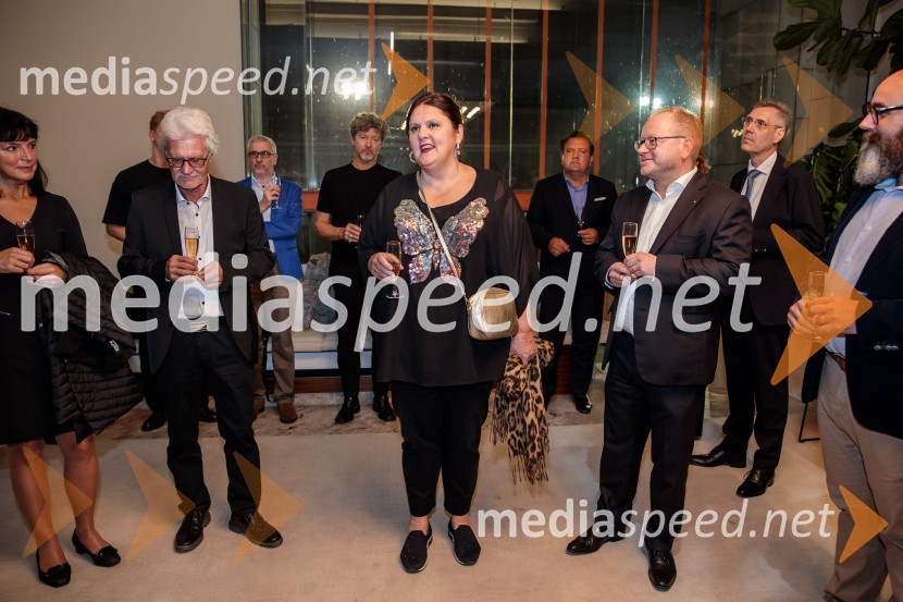  Uršula Cetinski, generalna direktorica, Cankarjev dom; mag. Aleš Drenik, vodja programa resne glasbe, opere in balet, Cankarjev domDunajski simfoniki, koncert v Cankarjevem domu