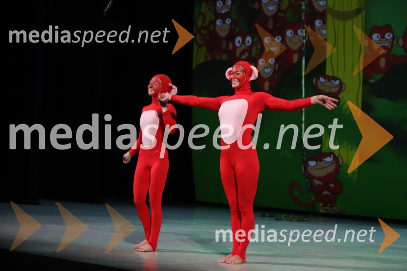  Mia Miloševič Iglič, akrobatka;  Tamia Šeme, cirkuška umetnicaKnjiga o džungli, pravljična opera v SNG Maribor