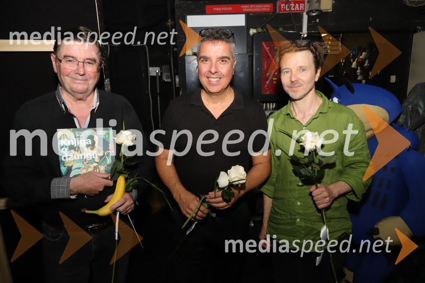  Simon Robinson, dirigent;  Pier Francesco  Maestrini, režiser;  Joshua Held, scenografKnjiga o džungli, pravljična opera v SNG Maribor