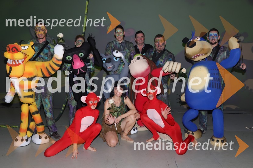  Mihael Roškar, igralec, pevec;  Petra Crnjac, operna pevka;  Mia Miloševič Iglič, akrobatka;  Bogdan  Stopar, operni solist;  Valentina Čuden, operna pevka;  Simon Robinson, dirigent;  Tamia Šeme, cirkuška umetnica;  Jaki Jurgec, operni solist;  Sebastijan Čelofiga, baritonist, operni pevecKnjiga o džungli, pravljična opera v SNG Maribor