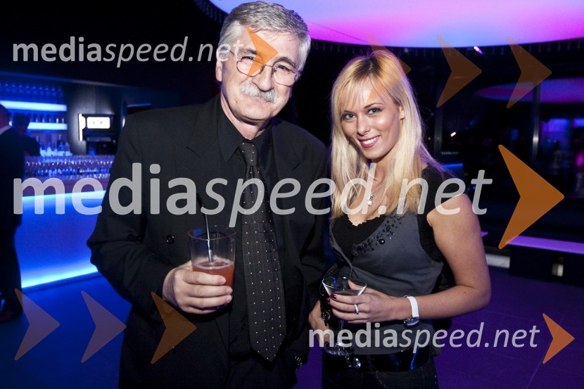 Petar Radović, odgovorni urednik razvedrilnega programa RTV Slovenija in ...Otvoritev lokala TOP Eat&Party v Nami (nekdanja diskoteka Global)