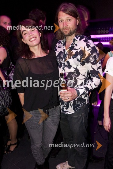 Miha Guštin - Gušti, glasbenik z ženo ChantalOtvoritev lokala TOP Eat&Party v Nami (nekdanja diskoteka Global)