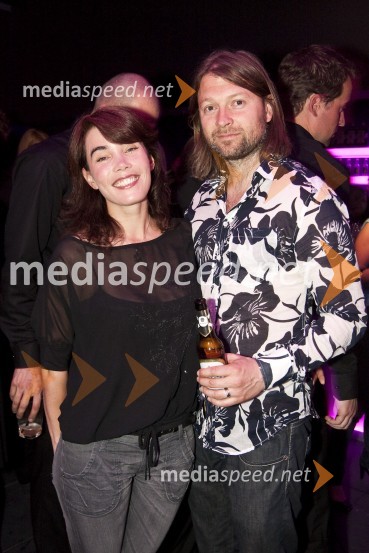 Miha Guštin - Gušti, glasbenik z ženo ChantalOtvoritev lokala TOP Eat&Party v Nami (nekdanja diskoteka Global)