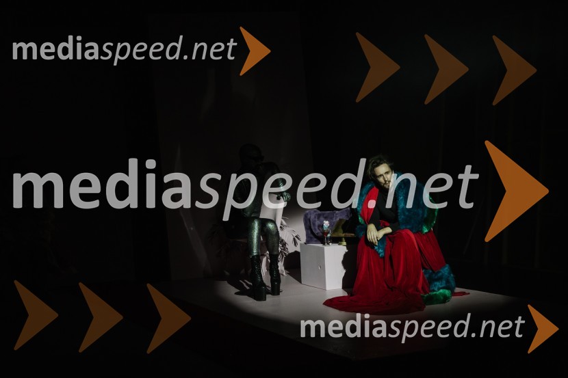  Jure Kopušar, igralecGeorge Kaplan, premiera satirične komedije v SNG Nova Gorica