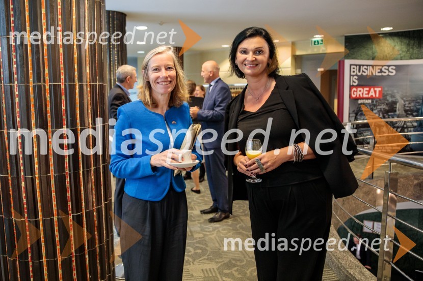  Tiffany Sadler, veleposlanica Združenega kraljestva Velike Britanije in Severne Irske;  Simona Špilak, direktorica, BOC InstituteČaj z razlogom: Kaj se lahko poslovneži naučijo od športa?