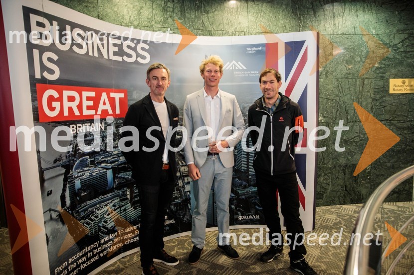  Marko Lukić, lastnik in direktor družbe Lumar IG;  Tom Livingstone, svetovno znani alpinist in avtor;  Aleš Česen, alpinistČaj z razlogom: Kaj se lahko poslovneži naučijo od športa?