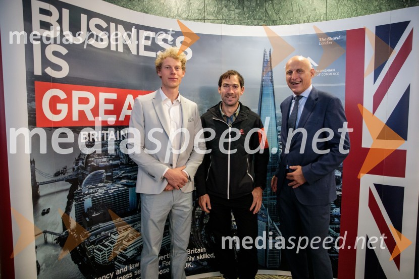  Tom Livingstone, svetovno znani alpinist in avtor;  Aleš Česen, alpinist;  Miro Cepec, glavni operativni direktor SKB bankeČaj z razlogom: Kaj se lahko poslovneži naučijo od športa?