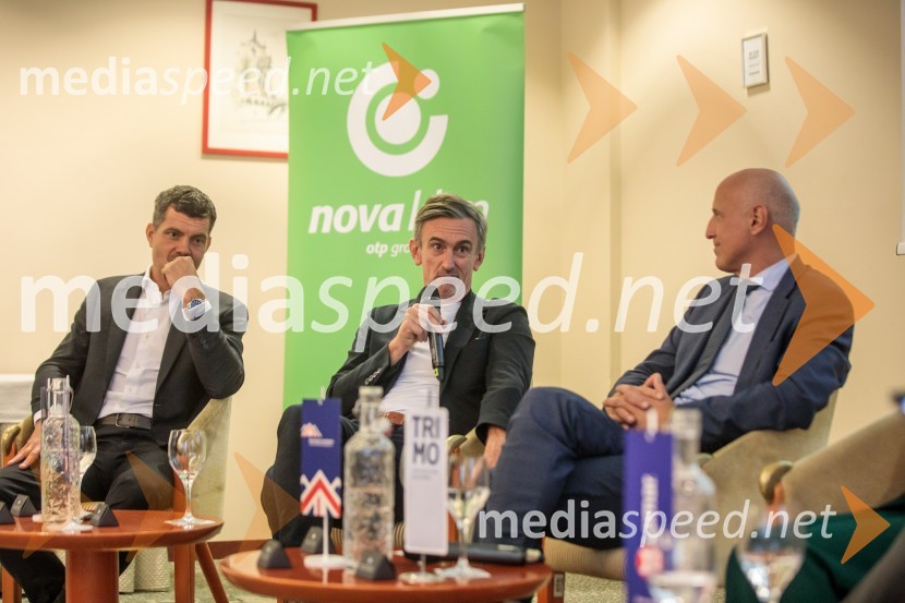  Luka Vesnaver, predsednik Britansko-slovenske gospodarske zbornice in partner v ION Advisory;  Marko Lukić, lastnik in direktor družbe Lumar IG;  Miro Cepec, glavni operativni direktor SKB bankeČaj z razlogom: Kaj se lahko poslovneži naučijo od športa?