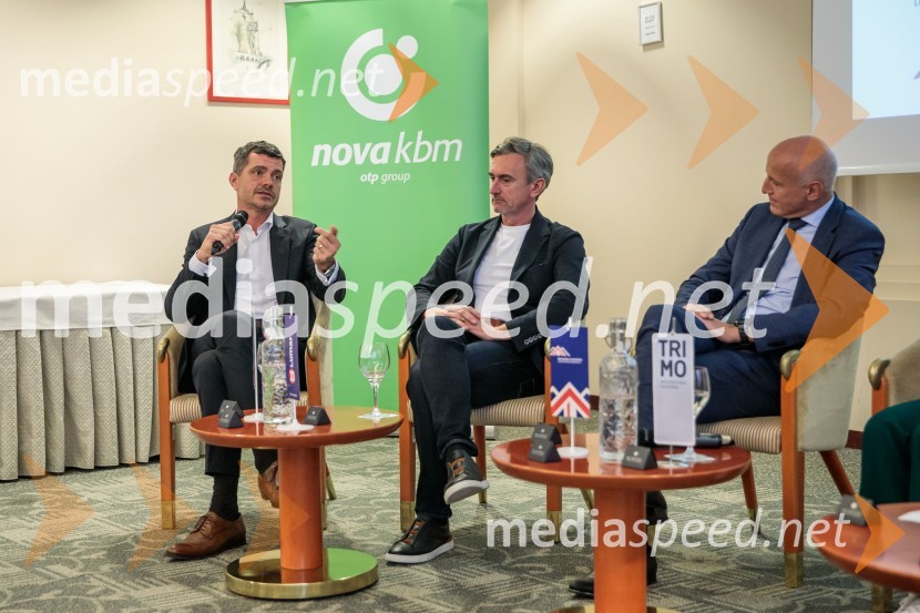  Luka Vesnaver, predsednik Britansko-slovenske gospodarske zbornice in partner v ION Advisory;  Marko Lukić, lastnik in direktor družbe Lumar IG;  Miro Cepec, glavni operativni direktor SKB bankeČaj z razlogom: Kaj se lahko poslovneži naučijo od športa?
