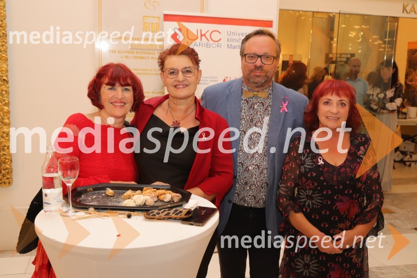  ... ;  ... ;  Borut Ambrožič,  predsednik Zveze Slovenska unija pacientov;  ... Roza oktober 2023, modna revija