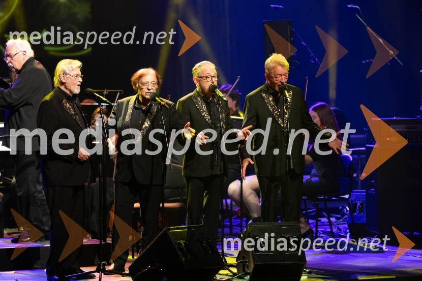  Dare Hering, glasbenik;  Oto Pestner, pevec;  Tomaž Kozlevčar, vokalist;  Marjan Petan, glasbenikVeliki dobrodelni koncert VILJEM JULIJAN